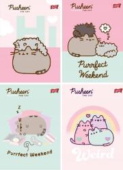 Zeszyt A5/32K linia dwukolorowa Pusheen (15szt). Wydawca: UNIPAP. Dadada.pl Opakowanie Zeszyt A5/32K linia dwukolorowa Pusheen (15szt)