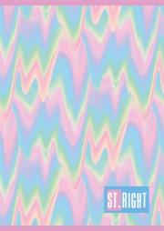 Opakowanie Zeszyt A5 32k linia podwójna dwukolorowa II ST.RIGHT pakiet 15 sztuk