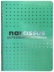 Zeszyt A5 56k kropki zielony pakiet 6 sztuk. Wydawca: Narcissus. Dadada.pl Opakowanie Zeszyt A5 56k kropki zielony pakiet 6 sztuk