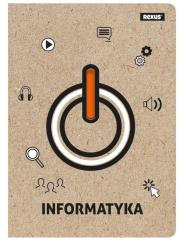 Opakowanie Zeszyt A5/58K kratka Informatyka (10szt)