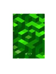 Opakowanie Zeszyt A5 60k kratka Coolpack kratka city jungle green pakiet 10szt.