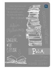 Opakowanie Zeszyt A5/60K kratka Hybrid J. Polski (10szt)