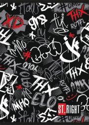 Opakowanie Zeszyt A5 60k kratka III ST.RIGHT pakiet 10 sztuk