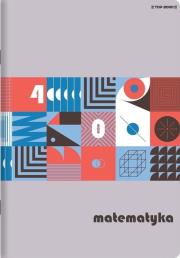 Opakowanie Zeszyt A5/60K kratka Matma (10szt) TOP2000