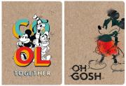 Opakowanie Zeszyt A5/60K linia Kraft Liner Mickey (5szt)