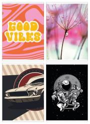 Opakowanie Zeszyt A5/60K linia mix (4szt)