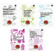 Zeszyt A5/80K kratka Panic (5szt). Wydawca: Ziemia Obiecana. Dadada.pl Opakowanie Zeszyt A5/80K kratka Panic (5szt)