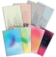 Opakowanie Zeszyt A5/96K kratka City/Gradient (5szt) TOP2000