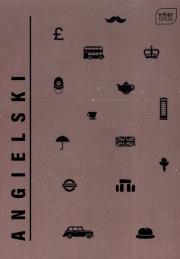Opakowanie Zeszyt A5 Angielski w kratkę 60 kartek 10 sztuk
