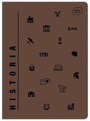 Opakowanie Zeszyt A5 Historia w kratkę 60 kartek 10 sztuk