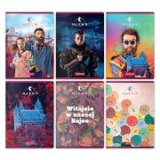 Opakowanie Zeszyt A5 Kleks pakiet 5 szt. kratka