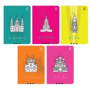 Opakowanie Zeszyt Cities A5 32 KRATKA Z MARGINESEM