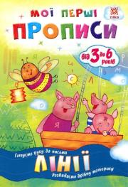 Okładka książki Zeszyt ćwiczeń. Linie w.ukraińska