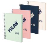 Opakowanie Zeszyt na spirali A5/80K 1918 mix (4szt) MILAN