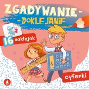 Okładka książki Zgadywanie-doklejanie. Cyferki