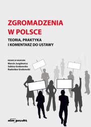 Zgromadzenia w Polsce. Autor: Marcin Jurgilewicz, Sabina Grabowska (red.). Dadada.pl Okładka książki Zgromadzenia w Polsce