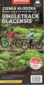 Okładka książki Ziemia Kłodzka - Mapa tras rowerowych wyd. 2023
