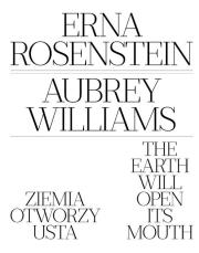 Ziemia otworzy usta. Autor: Rosenstein Erna, Aubrey Williams. Dadada.pl Okładka książki Ziemia otworzy usta