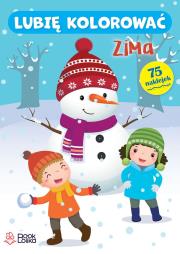 Okładka książki Zima. Lubię kolorować