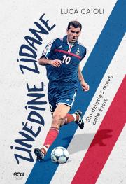 Zinedine Zidane. Sto dziesięć minut, całe życie. Autor: Luca Caioli, Barbara Bardadyn. Dadada.pl Okładka książki Zinedine Zidane. Sto dziesięć minut, całe życie