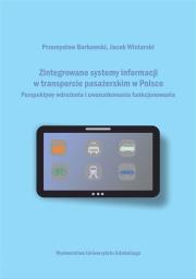 Okładka książki Zintegrowane systemy informacji w transporcie..