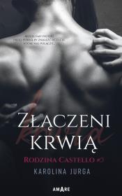 Złączeni krwią. Autor: Karolina Jurga. Dadada.pl Okładka książki Złączeni krwią