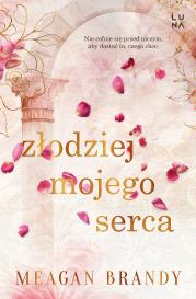 Złodziej mojego serca. Autor: MEAGAN BRANDY. Dadada.pl Okładka książki Złodziej mojego serca
