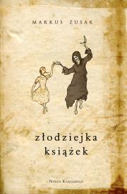 Złodziejka książek. Autor: Zusak Markus, Hanna Baltyn. Dadada.pl Okładka książki Złodziejka książek
