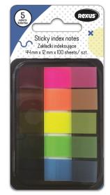 Opakowanie Znaczniki 1,2x4,4cm 5 kolorów