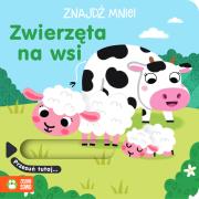 Znajdź mnie! Zwierzęta na wsi. Autor:   Praca zbiorowa. Dadada.pl Okładka książki Znajdź mnie! Zwierzęta na wsi