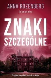 Znaki szczególne. Autor: Anna Rozenberg. Dadada.pl Okładka książki Znaki szczególne