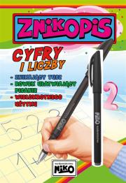 Znikopis. Cyfry i liczby. Autor: Wydawnictwo NIKO. Dadada.pl Okładka książki Znikopis. Cyfry i liczby