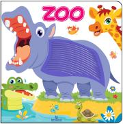 Okładka książki ZOO. Książeczka sensoryczna