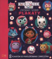 Okładka książki Zróbmy sobie plakaty. Koci Domek Gabi