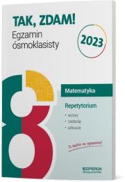 ZSP. Matematyka. Repetytorium. Wzory, zadania i arkusze. Egzamin ósmoklasisty 2023. Autor: Anna Konstantynowicz i Adam Konstantynowicz, Pająk Małgorzata. Dadada.pl Okładka książki ZSP. Matematyka. Repetytorium. Wzory, zadania i arkusze. Egzamin ósmoklasisty 2023