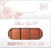 Opakowanie Zszywki 24/6 1000szt Rose Gold