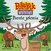 Okładka książki Żubr Pompik. Wyprawy T.21 Poroże jelenia