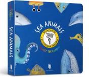 Zwierzęta morskie / Sea Animals (wersja agnielska). Autor: Taberko Katya. Dadada.pl Okładka książki Zwierzęta morskie / Sea Animals (wersja agnielska)