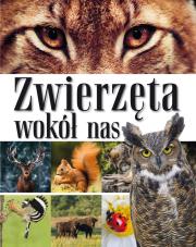 Zwierzęta wokół nas. Encyklopedia dla dzieci. Autor: Opracowanie zbiorowe. Dadada.pl Okładka książki Zwierzęta wokół nas. Encyklopedia dla dzieci