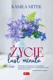 Życie last minute. Autor: Kamila Mitek. Dadada.pl Okładka książki Życie last minute
