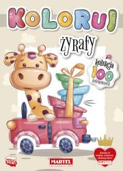 Okładka książki Żyrafy. Koloruj