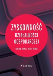 Okładka książki Zyskowność działalności gospodarczej