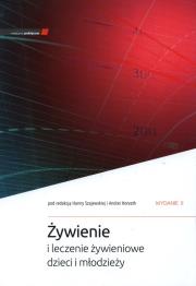 Żywienie i leczenie żywieniowe dzieci i młodzieży. Autor: H. Szajewska, A. Horvath. Dadada.pl Okładka książki Żywienie i leczenie żywieniowe dzieci i młodzieży