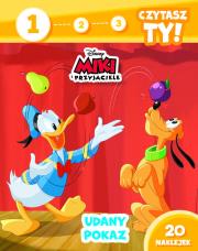 1, 2, 3, czytasz ty! Poziom 1. Udany pokaz. Disney Miki i Przyjaciele. Autor: Lekan Elżbieta. Dadada.pl Okładka książki 1, 2, 3, czytasz ty! Poziom 1. Udany pokaz. Disney Miki i Przyjaciele