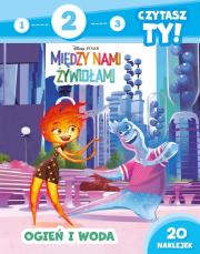 1, 2, 3, czytasz ty! Poziom 2. Ogień i woda.  Disney Pixar Między nami żywiołami. Autor: Lekan Elżbieta. Dadada.pl Okładka książki 1, 2, 3, czytasz ty! Poziom 2. Ogień i woda.  Disney Pixar Między nami żywiołami