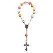 Opakowanie 10-tka różańca rożowa