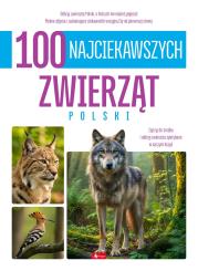 Okładka książki 100 najciekawszych zwierząt Polski - uszkodzone