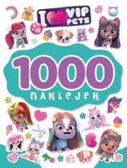 Okładka książki 1000 naklejek. I love VIP Pets