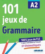 101 jeux de FLE A2 ćw.z gramatyki francuskiej. Autor:   Praca zbiorowa. Dadada.pl Okładka książki 101 jeux de FLE A2 ćw.z gramatyki francuskiej