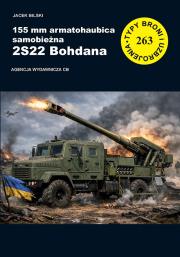 Okładka książki 155 mm armatohaubica samobieżna 2S22 Bohdana